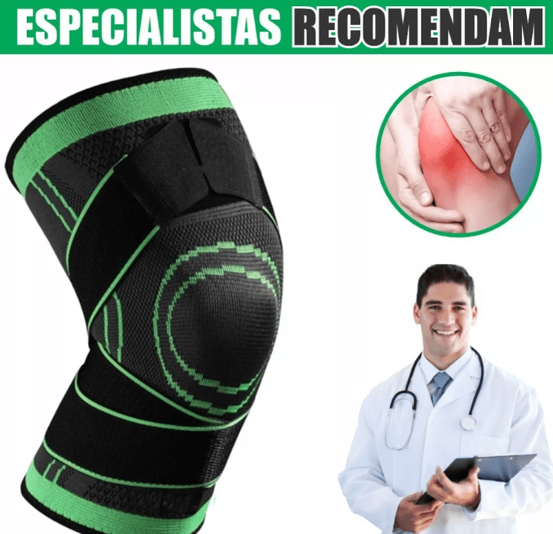 Especialistas recomendam a Joelheira Ortopedica Premium para dores no joelho